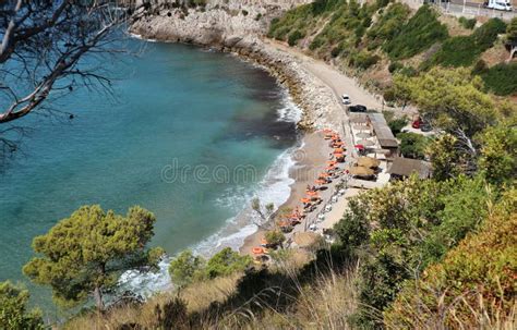 Sperlonga Spiaggia El Sombrero Stock Photo Image Of Baia Lazio