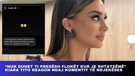 Nuk Duhet Ti Pres Sh Flok T Kur Je Shtatz N Kiara Tito Regvon Ndaj