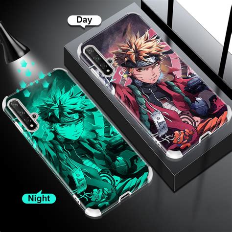 Anime Naruto ONE PIECE Luminous Soft Case Huawei Nova 5T Nova 7 7i 7 SE