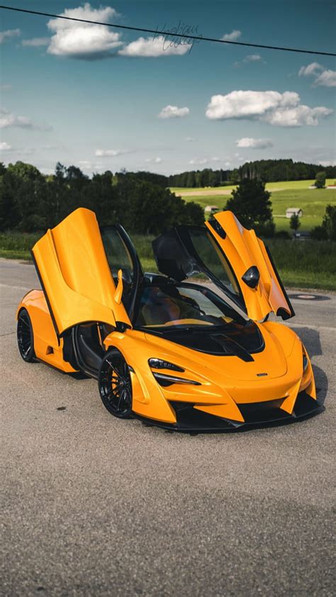 Mclaren 720s Coche Carbono Nuevo Naranja Esports Superdeportivo