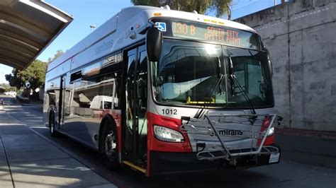 Samtrans New Flyer Xe On Route B Youtube