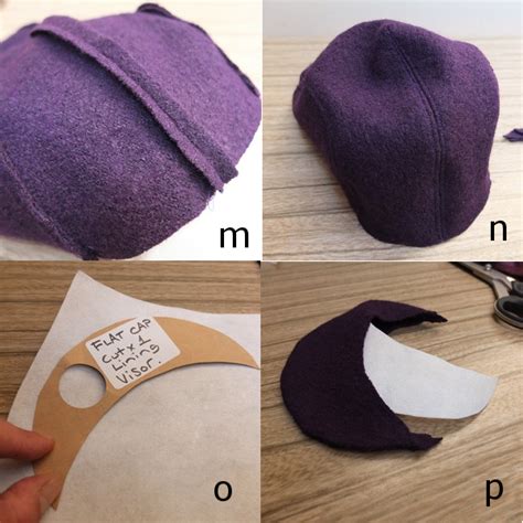 Flat Cap Gatsby Cap Newsboy Cap Tutorial Sewing Pattern Mens