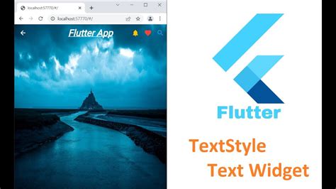 Textstyle In Text Widget Youtube