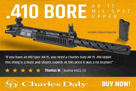 Exploring The Charles Daly Ar 410 Complete Upper Black Rifle Depot