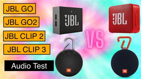 JBL GO Vs JBL GO2 Vs JBL CLIP 2 Vs JBL CLIP 3 Sound Demo Audio Test