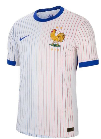 Nuevo Jersey Francia Eurocopa 2024 2025 Visita Blanca Talla L