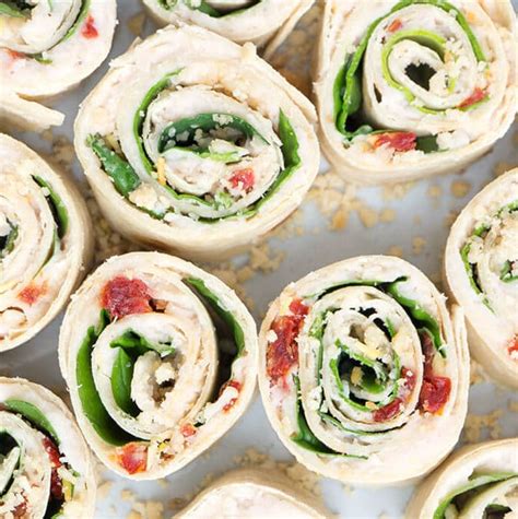 Sun Dried Tomato Basil And Spinach Pinwheels Oatandsesame