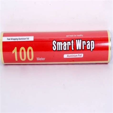 Silver Plain 100meter Smart Wrap Aluminium Foil Paper At Rs 350 Box In