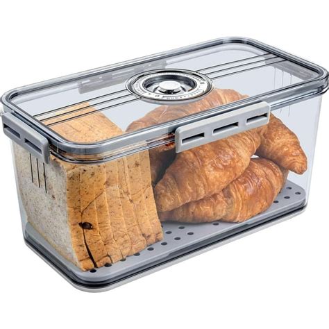 Bread Boxes For Kitchen Counterairtight Time Recording Kitchen Storage