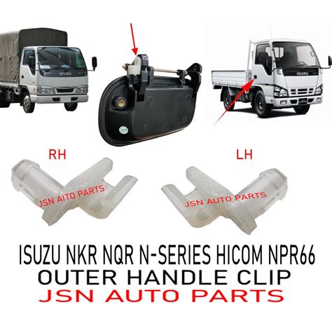 J S Outer Handle Clip Isuzu Npr Nqr Nkr N Series Hicom Lorry Truck