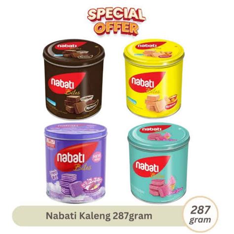 Jual Nabati Bites Wafer Kaleng 287 Gr Shopee Indonesia