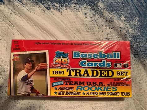 Mavin Topps Years Of Baseball Traded Set