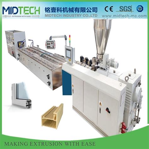 Midtech Pvc Upvc Window Door And Frame Production Line Profile Plastic