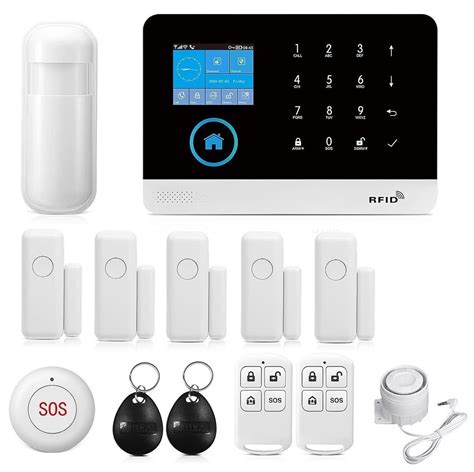 Buy Pgst Wifi Gsm G Home Smart Alarm Security System Kit Diy Wireless