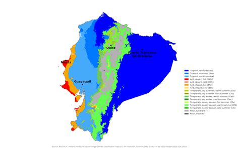 Blue Green Atlas - The Climate of Ecuador