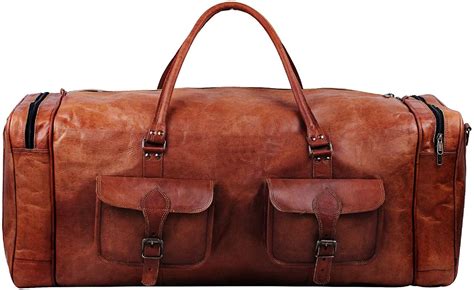 Mens Custom Leather Duffle Bag At Christyschase Blog