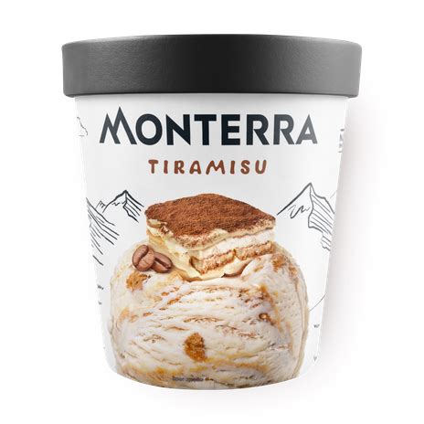 Мороженое Monterra тирамису, 277 г — купить с доставкой из Яндекс Лавки