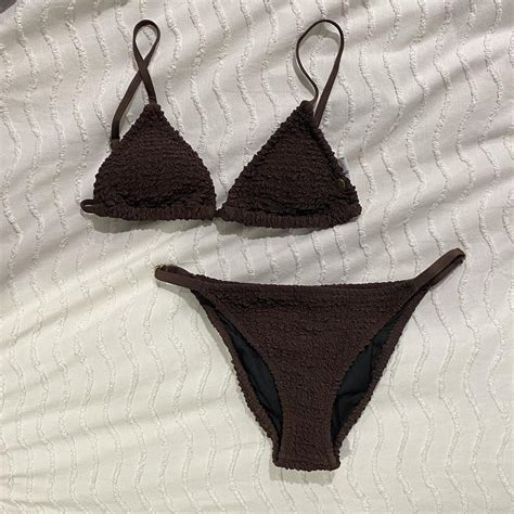 City Beach Kaiami Jayla Triangle Bikini Set Both Depop