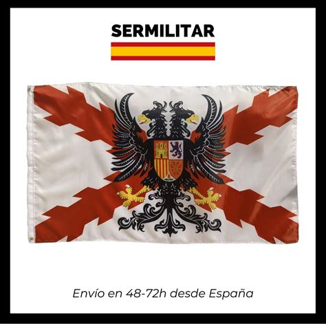 Bandera Imperial De Espa A Con El Aspa De Borgo A Y El Guila Bic Fala Png