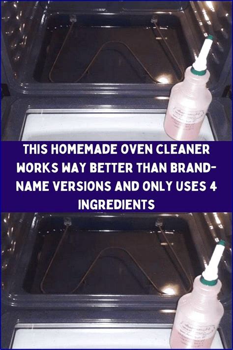 This Homemade Oven Cleaner Works Way Better Than Brand Name Versions And Only Uses 4 Ingredients