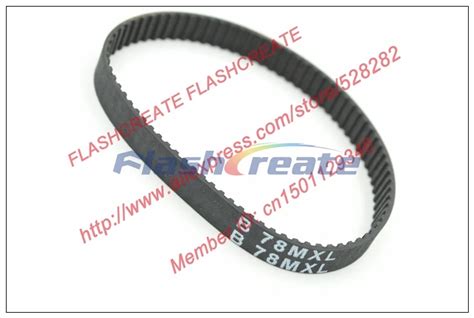 POWGE B78 MXL Timing Belt Teeth 78 Width 6 35mm Length 158 496mm MXL