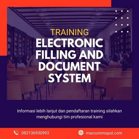 Pelatihan Electronic Filling And Document System Cv Diorama Success