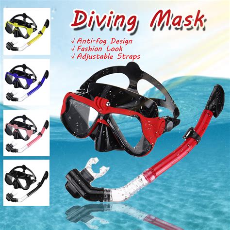 New Full Face Diving Mask Snorkel Scuba Diving Equipment Chile Shop