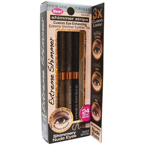 Physicians Formula Shimmer Strips Extreme Shimmer Eyeliner Trio Nude