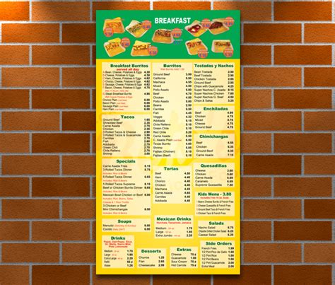 Giant Menus