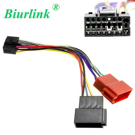 Biurlink Conector Est Ndar Iso Para Radio De Coche Adaptador De Cable