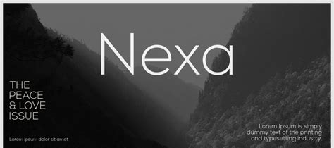 Nexa Font Family Download | Free Font.Download