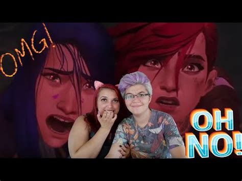 Lesbian Couple React To Jinx S Tea Party In Arcane Pt YouTube