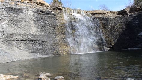 Bourbon Lake Falls Kansas Youtube