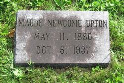 Maude Newcome Upton 1880 1937 Mémorial Find a Grave