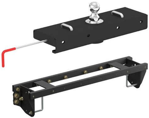 Curt EZr Double Lock Underbed Gooseneck Trailer Hitch With Installation