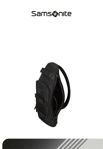 Jual Samsonite Samsonite Sackmod Sling Bag Medium Black Original Mei 2023 Zalora Indonesia