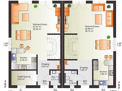 Doppelhaus Duo 148 von Bärenhaus | Fertighaus.de