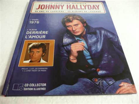 CD LIVRE Johnny Hallyday Derriere L Amour 1976 Collection Officielle