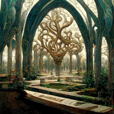 Elven Garden II by awester01 on DeviantArt