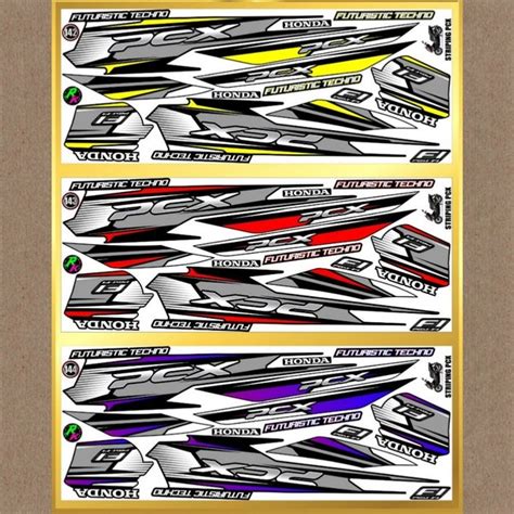 Jual Decal Sticker Striping Semi Fullbody Variasi All New Honda PCX 150