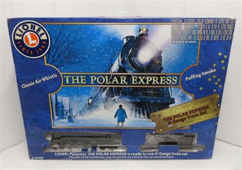 Older Lionel Polar Express O Gauge Train Set NIB Albrecht Auction