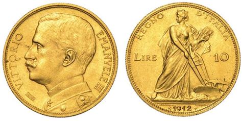 Regno D Italia Vittorio Emanuele Iii Di Savoia Lire