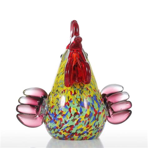 Glass Christmas Ornaments With Chicken Rooster Decor Blown Ornament The Sweet Home Make