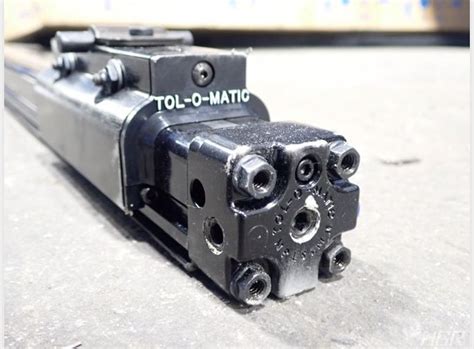 Used Tol O Matic Linear Guide Hgr Industrial Surplus