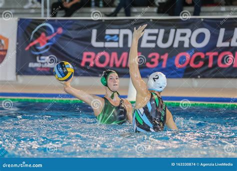 Waterpolo Euroleague Campeonato Das Mulheres Zv De Zaan Vs Exile Sg