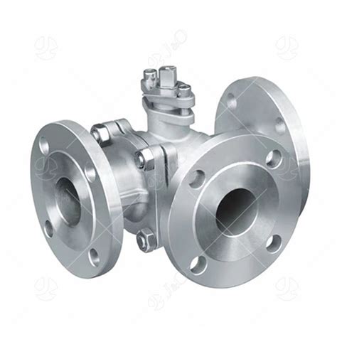 Stainless Steel L Port 3 Way Ball Valve China Flange Ball Valve