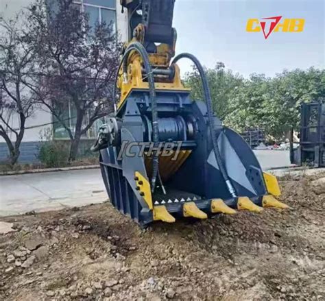 Chiese Manufacturer Excavator Attachment Concrete Crushing Bucket Jaw