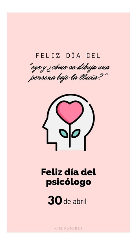 Feliz día del psicólogo Feliz dia del psicologo Dia del psicologo