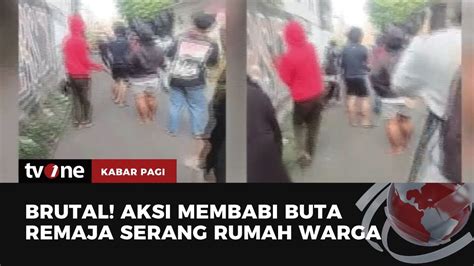 Sekelompok Remaja Serang Rumah Warga Di Jaktim Dan Berujung Kerusakan