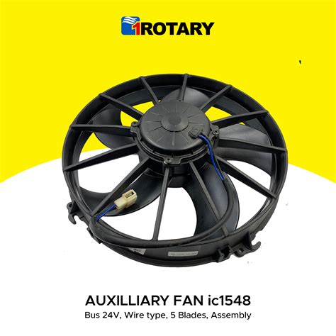 Rotary Auto Aircon Auxiliary Fan Bus V Wire Type Blades